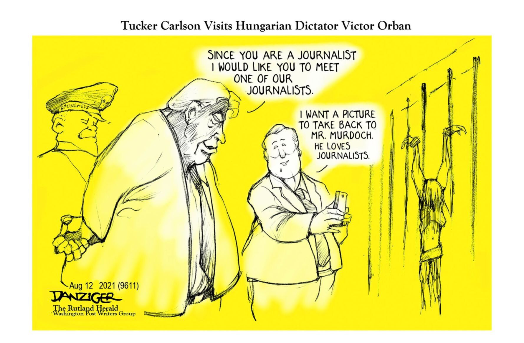 Jeff Danziger cartoon